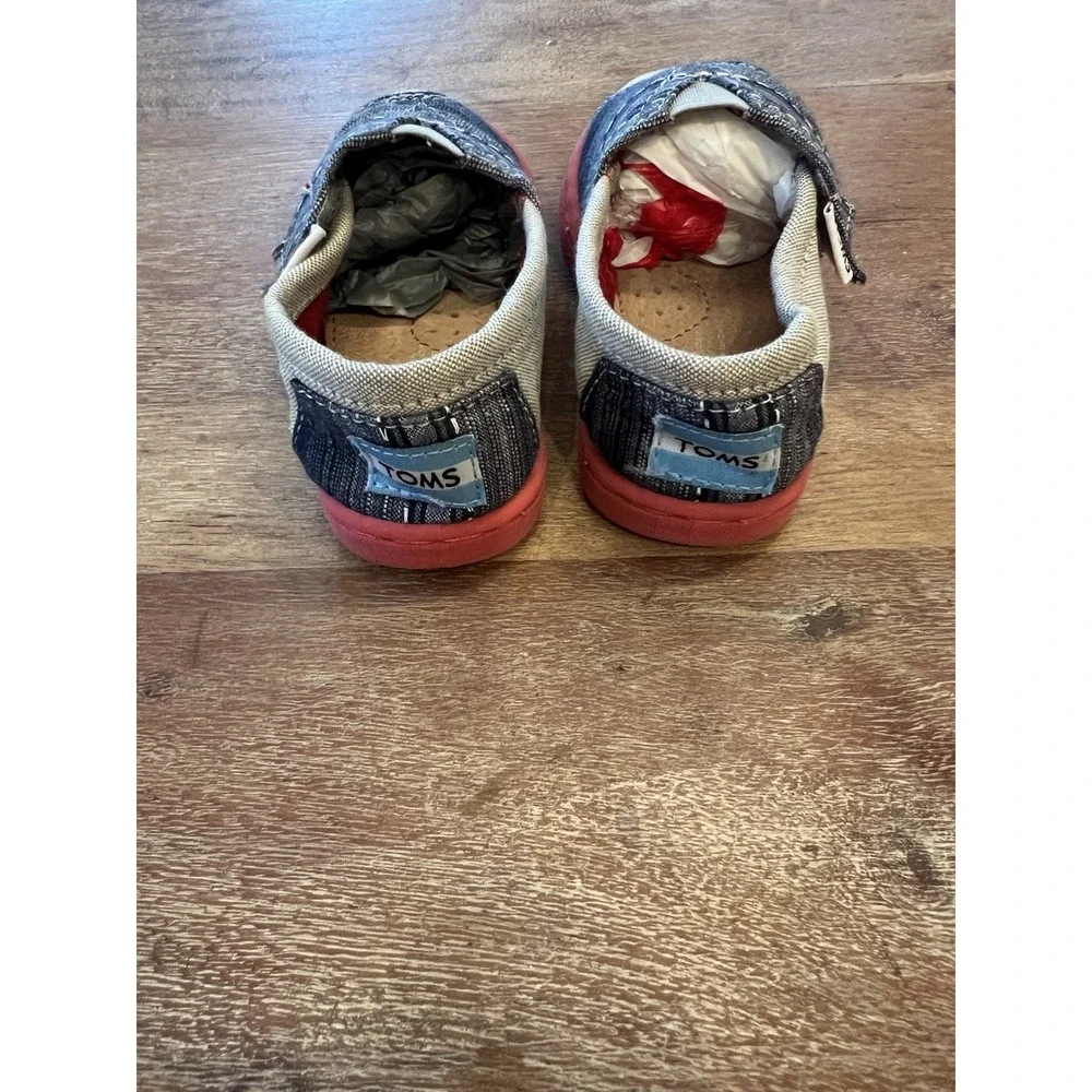 TOMS Toddler‎ Baby  Boys Bimini Sneakers Shoes Casual Size 5T